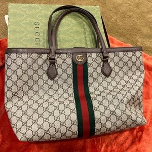 OPHIDIA GG MEDIUM TOTE